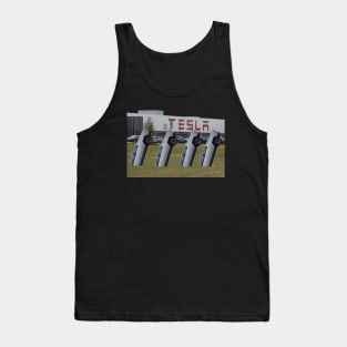 CADILLAC RANCH 3.0 TESLA MOD Tank Top